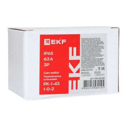 ПК-1-43 63А 3P «1-0-2» IP65 EKF