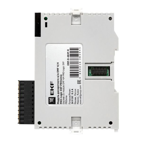 Модуль дискретного в/в EMF 4/4 PRO-Logic EKF Модуль дискретного в/в EMF 4/4 PRO-Logic EKF
