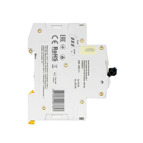 ARMAT Автоматический выключатель M06N 3P C 1А IEK ARMAT Автоматический выключатель M06N 3P C 1А IEK