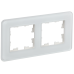 BRITE Рамка 2-местная РУ-2-2-Бр стекло белый RE IEK BRITE Рамка 2-местная РУ-2-2-Бр стекло белый RE IEK