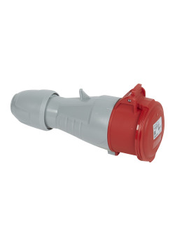Розетка мобильная - 16А - 3К+H+З - 380 В - IP 44