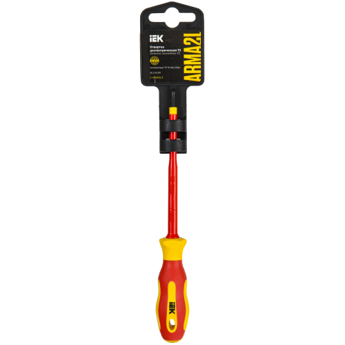 ARMATOOL Отвертка диэлектрическая SL3,0х100 Т2 IEK