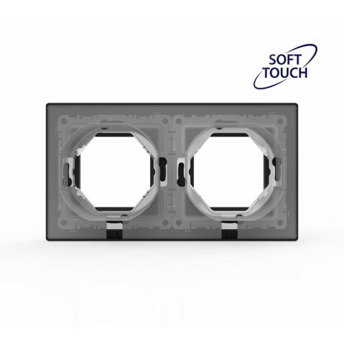 Рамка 2-м Pixel IP44 карбон TOKOV ELECTRIC TKE-PX-RM2-C14-IP44 Рамка 2-м Pixel IP44 карбон TOKOV ELECTRIC TKE-PX-RM2-C14-IP44