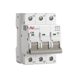 AV-6 DC 3P 10A (C) 6kA EKF AVERES