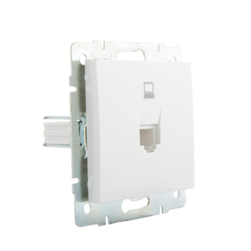 Розетка компьютерная СП Rain RJ45 16А IP20 механизм бел. LEZARD 703-0288-139 Розетка компьютерная СП Rain RJ45 16А IP20 механизм бел. LEZARD 703-0288-139