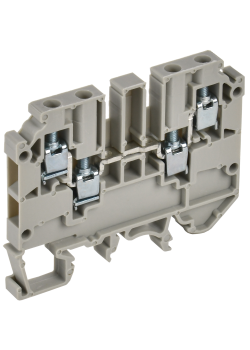ARMAFIX Клемма винтовая CTS-MC 4 вывода 4мм2 серая IEK