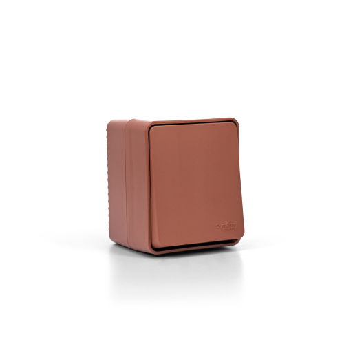 ATLASDESIGN PROFI IP54 О/У 1-клавишный ПЕРЕКЛЮЧАТЕЛЬ, сх.6, 10АХ, ТЕРРАКОТОВЫЙ ATLASDESIGN PROFI IP54 О/У 1-клавишный ПЕРЕКЛЮЧАТЕЛЬ, сх.6, 10АХ, ТЕРРАКОТОВЫЙ