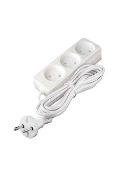 Удлинитель 3х5м без заземл. 10А IP20 2.2кВт ПВС Союз 481S-1305