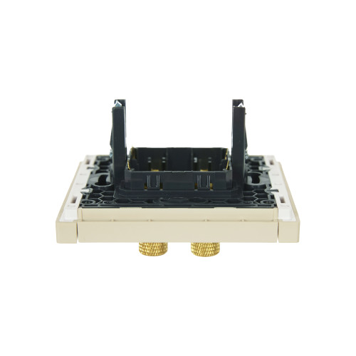 FORTE&PIANO Аудиорозетка 4-местная FP439 ваниль IEK FORTE&PIANO Аудиорозетка 4-местная FP439 ваниль IEK