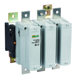 Контактор 630А 220В АС3 1НО+1НЗ КМ-103 Dekraft