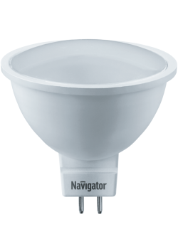 Лампа светодиодная 80 552 NLL-MR16-6-230-4K-GU5.3-FR-SV 6Вт матовая 4000К нейтр. бел. GU5.3 480лм 176-264В Supervision Navigator 80552