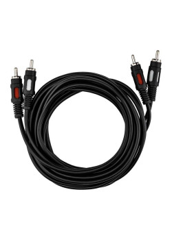 Шнур 2RCA Plug - 2RCA Plug 3м (GOLD) Rexant 17-0145