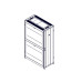 Шкаф Systeme Electric, серия Uniprom, 42U-600/1200, боковые панели 4шт, черный Шкаф Systeme Electric, серия Uniprom, 42U-600/1200, боковые панели 4шт, черный