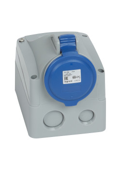 Розетка накладная - 32А - 2К+З - 230 В - IP 44