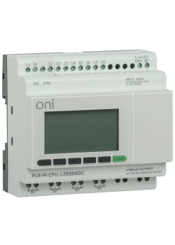 Микро ПЛК PLR-M. CPU DI08/DO04(R) 24В DC ONI