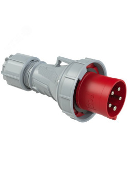 Вилка кабельная 63А/400V/3P+N+E/IP67