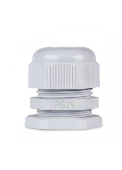 Ввод кабельный (сальник) PG-29 IP68 сер. TOKOV ELECTRIC TKE-PG-29-G
