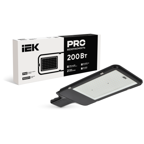 Светильник светодиодный консольный ДКУ 1013-200Д 5000К IP65 IEK Светильник светодиодный консольный ДКУ 1013-200Д 5000К IP65 IEK