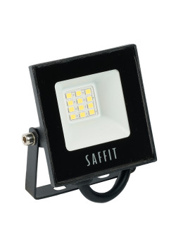 Светодиодный прожектор SAFFIT SFL90-10 IP65 10W 6400K черный