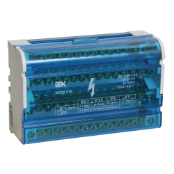 Шины на DIN-рейку в корпусе (кросс-модуль) ШНК 4х15 3L+PEN IEK