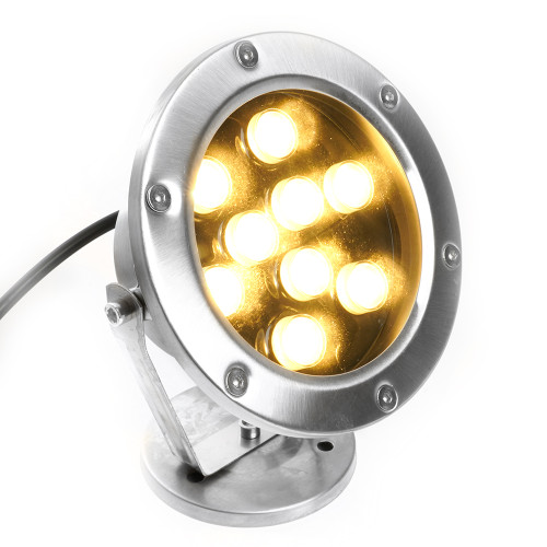 Светодиодный прожектор подводный Feron LL-824, 9W, AC/DC24V, низковольтный, 2700K, металлик, 143*75*170mm, IP68 Светодиодный прожектор подводный Feron LL-824, 9W, AC/DC24V, низковольтный, 2700K, металлик, 143*75*170mm, IP68