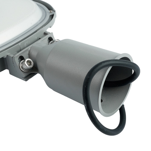 Светодиодный уличный консольный светильник Feron SP3050 150W 5000K 230V, серый Светодиодный уличный консольный светильник Feron SP3050 150W 5000K 230V, серый