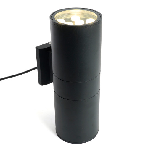 Светильник уличный светодиодный Feron DH0710, 2*9W, 1500Lm, 2700K, черный Светильник уличный светодиодный Feron DH0710, 2*9W, 1500Lm, 2700K, черный