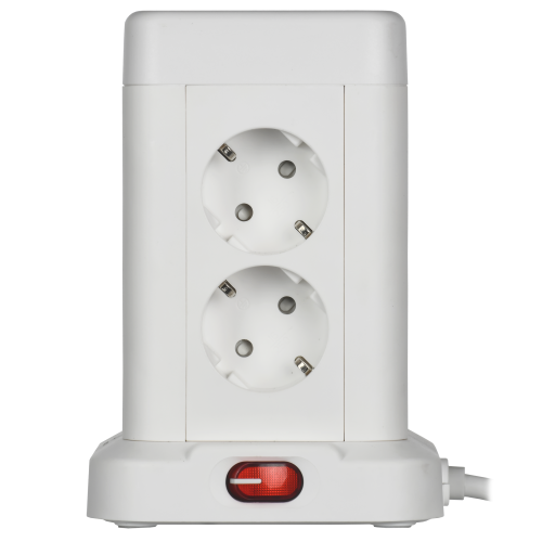 Удлинитель У08K 8 мест 2P+PE 1,5м 3х1,0мм2 16А/250В USB A+C 20Вт белый DOMINIC IEK Удлинитель У08K 8 мест 2P+PE 1,5м 3х1,0мм2 16А/250В USB A+C 20Вт белый DOMINIC IEK