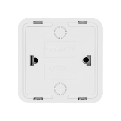 Розетка TФ (RJ-11) открытой установки IP20, сосна 