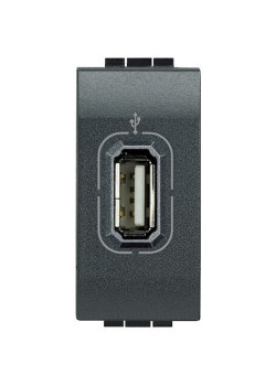 Livinglight Разъём USB, Цвет антрацит