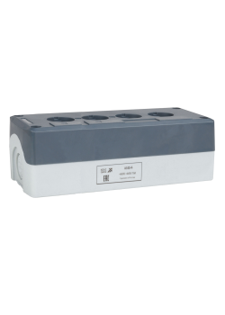 Корпус кнопочного поста OptiSignal D22 A5-BD-4 4 отв XALD04