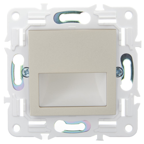 SKANDY Подсветка LED встраиваемая SK-L01Sh шампань IEK SKANDY Подсветка LED встраиваемая SK-L01Sh шампань IEK