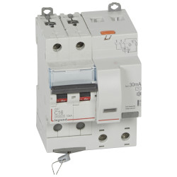 АВДТ DX3 2П C16А 30MA-AC 4м LEGRAND