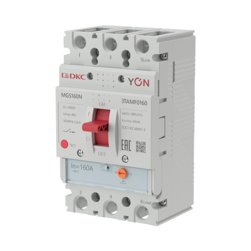 Авт. выкл. YON MGS160 3P 128-160A 36kA