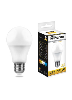 Лампа светодиодная Feron LB-94 Шар E27 15W 175-265V 2700K