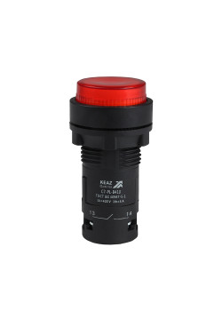 Кнопка с подсветкой OptiSignal Compact D22 C7-PL-B410 красная 1НО 24 В AC/DC XB7NW34B1