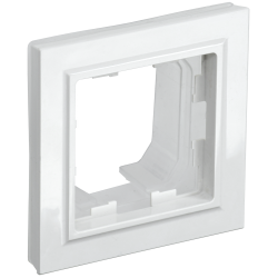 BRITE Рамка 1-местная IP44 РУ-1-БрБ-44 белый IEK