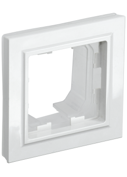 BRITE Рамка 1-местная IP44 РУ-1-БрБ-44 белый IEK