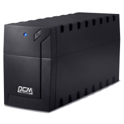 Источник бесперебойного питания (черный)/ Powercom RPT-1000AP 600W 3*IEC320, USB, RJ-45