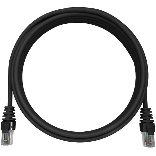 Патч-корд NTSS NTSS-PC-UTP-RJ45-5e-10.0-LSZH-BL NTSS-PC-UTP-RJ45-5E-10.0-LSZH UTP RJ-45 вил.-вилка RJ-45 кат.5E 10м черный LSZH (уп.:1шт) 26AWG Патч-корд NTSS NTSS-PC-UTP-RJ45-5e-10.0-LSZH-BL NTSS-PC-UTP-RJ45-5E-10.0-LSZH UTP RJ-45 вил.-вилка RJ-45 кат.5E 10м черный LSZH (уп.:1шт) 26AWG
