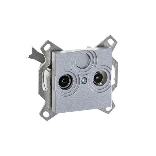 Розетка телевизионная оконечная TV/R Levit серебр. ABB 2CHH083503A6070 Розетка телевизионная оконечная TV/R Levit серебр. ABB 2CHH083503A6070