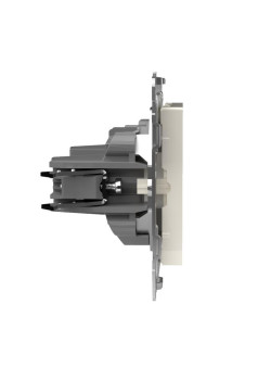 Розетка 1-м СП Pixel 16А IP20 без заземл. механизм беж. TOKOV ELECTRIC TKE-PX-R1-C02