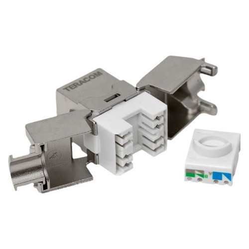 Модуль Keystone TERACOM PRO Cat.5E экран. STP 110 IDC 180 град. самозажимной (Toolless) Модуль Keystone TERACOM PRO Cat.5E экран. STP 110 IDC 180 град. самозажимной (Toolless)