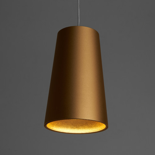 Светильник потолочный Feron ML1858 Barrel BELL levitation на подвесе 1,7 м MR16 35W 230V, золото черный Светильник потолочный Feron ML1858 Barrel BELL levitation на подвесе 1,7 м MR16 35W 230V, золото черный