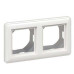 W59 AQUA 2-постовая РАМКА, IP44, БЕЛЫЙ W59 AQUA 2-постовая РАМКА, IP44, БЕЛЫЙ
