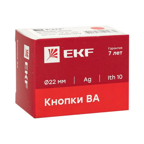 Кнопка BA21 черная NO IP65 EKF Кнопка BA21 черная NO IP65 EKF