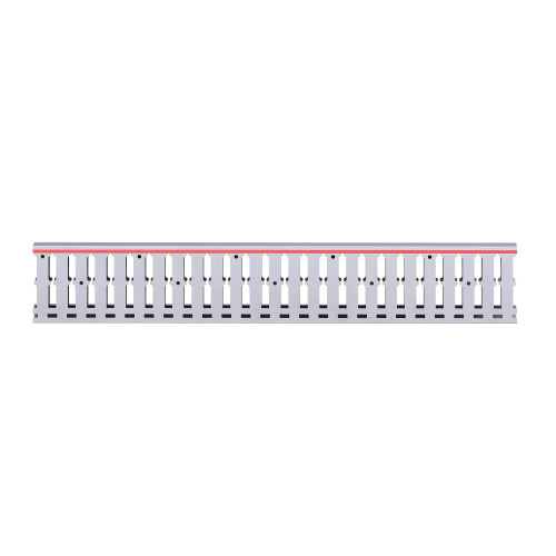 Короб перфорированный, серый RL12 25x80 Короб перфорированный, серый RL12 25x80