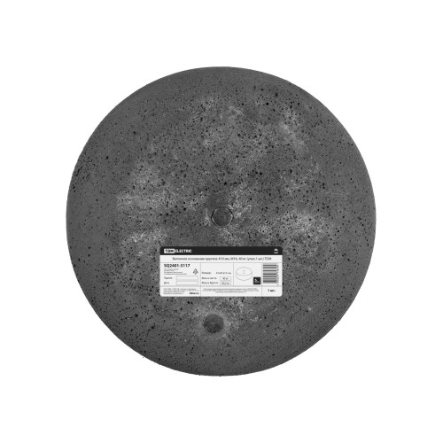Бетонное основание круглое 410 мм, М16, 40 кг (упак.1 шт.) TDM
