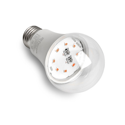 Лампа светодиодная для растений А60 Feron LB-7060 E27 10W 175-265V красно-синий спектр Лампа светодиодная для растений А60 Feron LB-7060 E27 10W 175-265V красно-синий спектр