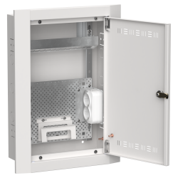 TITAN 5 Корпус мультимедиа ЩРв-24 (1х24) 505х365х130мм IP30 белый IEK